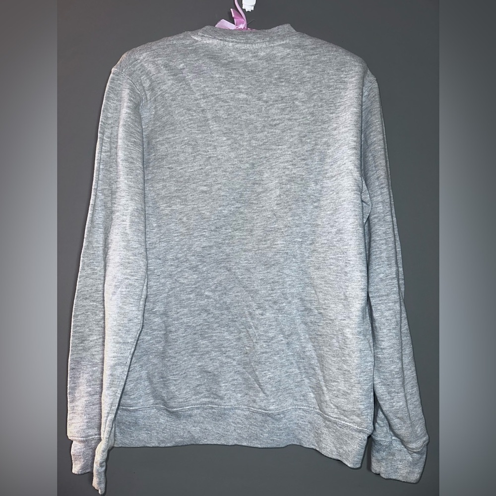 Peanuts Snoopy Charlie Brown Christmas Sweatshirt Gray Holiday Size S - Picture 10 of 10